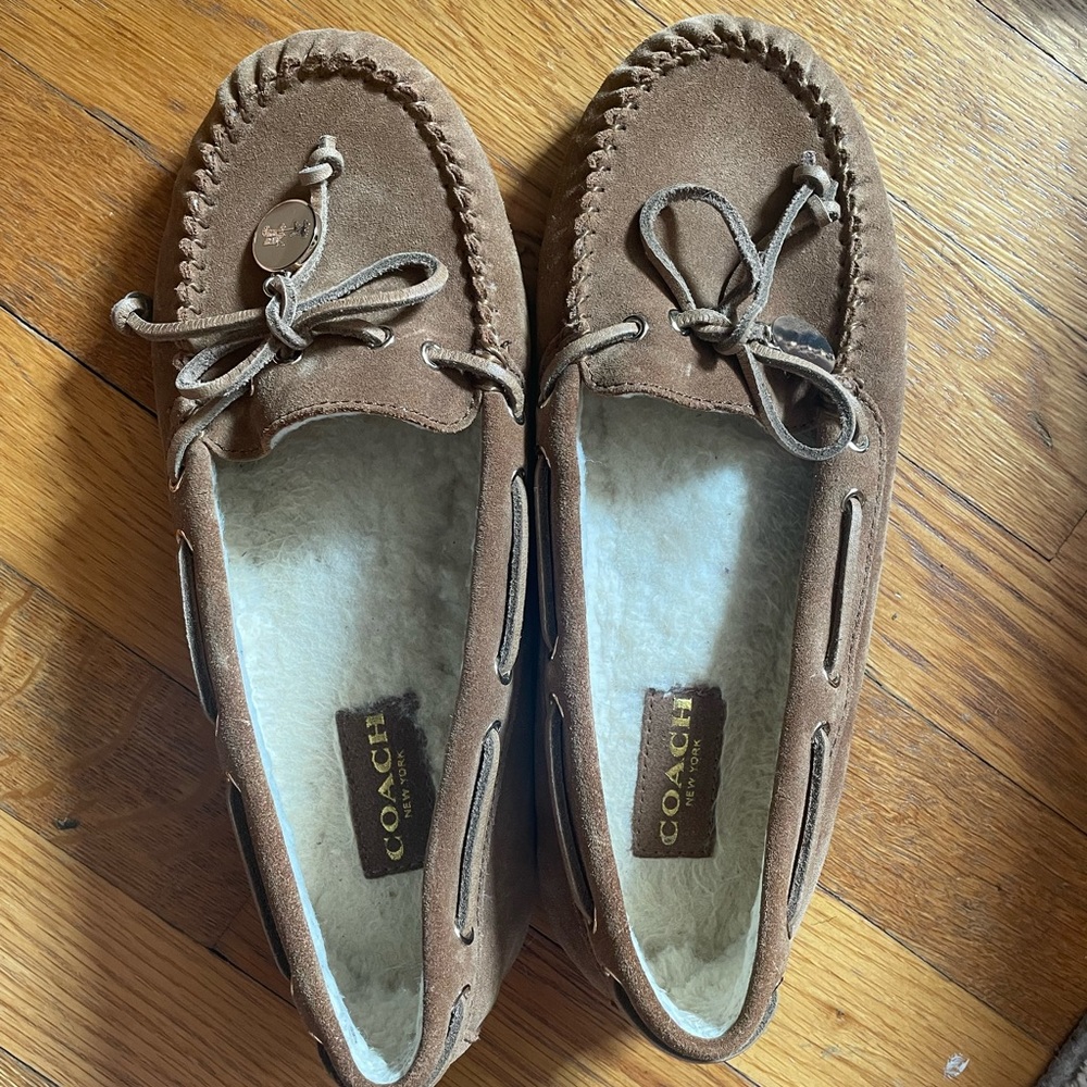 Coach moccasins